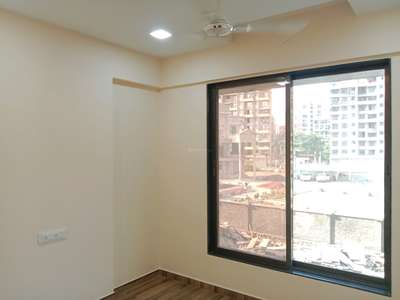 Bedroom Two Image of 800 Sq.ft 2 BHK Apartment / Flat for rent in Wadhwa Solitaire, Kolshet Thane for Rs. 45000