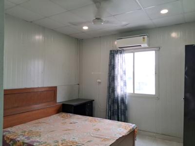 Bedroom Image of 750 Sq.ft 1 BHK Builder Floor for rent in Rajouri Garden New Delhi for Rs. 25000