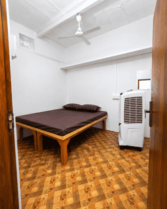Bedroom Image of 1360 Sq.ft 1 RK Independent House for rent in Sunderpur Varanasi for Rs. 12000