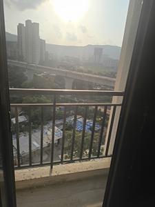 Balcony Image of 1385 Sq.ft 3 BHK Apartment / Flat for sale in National Trinity Paradise Phase 1, Shilphata Thane for Rs. 9000000