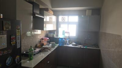 Kitchen Image of 1300 Sq.ft 2 BHK Builder Floor for rent in Ompee Height, Palam Vihar Extension Gurgaon for Rs. 20000