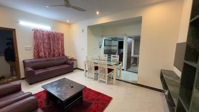 Living Room Image of 1200 Sq.ft 2 BHK Apartment / Flat for rent in Thanisandra Bengaluru for Rs. 40000