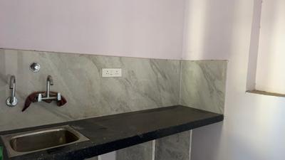 Kitchen Image of 350 Sq.ft 1 RK Apartment / Flat for rent in Panchyawala Jaipur for Rs. 6000