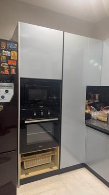 Kitchen Image of 2250 Sq.ft 3 BHK Builder Floor for rent in Sector 4 Gurgaon for Rs. 45000