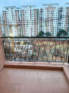 Balcony Image of 1150 Sq.ft 2 BHK Apartment / Flat for rent in Electronic City Bengaluru for Rs. 25000