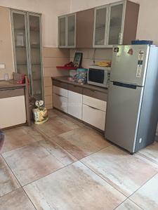 Kitchen Image of 1500 Sq.ft 2 BHK Independent House for rent in Vesu Surat for Rs. 85000