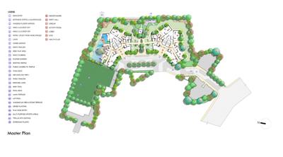 Floor Plan Image of 855 Sq.ft 2 BHK Apartment / Flat for sale in Lodha Regalia , Mulund East Mumbai for Rs. 21500000