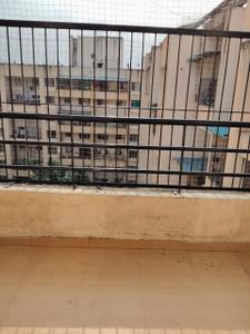 Balcony Image of 1055 Sq.ft 2 BHK Apartment / Flat for rent in Vardhaman Heights Phase2, Rahatani Pune for Rs. 29000