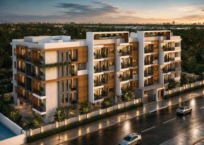 Image of 1220 Sq.ft 2 BHK Apartment / Flat for sale in Horamavu, Bengaluru for Rs. 10370000