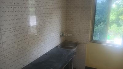 Kitchen Image of 320 Sq.ft 1 RK Independent House for rent in Salt Lake City Kolkata for Rs. 12000