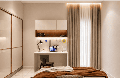 Image of 1670 Sq.ft 3 BHK Apartment / Flat for rent in Sumadhura The Olympus, Financial District, Hyderabad for Rs. 80000
