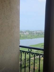 Balcony Image of 1295 Sq.ft 2 BHK Apartment / Flat for rent in Hiranandani Seawood, Egattur Chennai for Rs. 60000