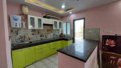 Kitchen Image of 1700 Sq.ft 3 BHK Apartment / Flat for rent in Ashok Nagar Ranchi for Rs. 38000