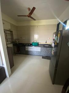 Kitchen Image of 1200 Sq.ft 2 BHK Apartment / Flat for rent in Shailesh P Gonawala Sai Enclave, Althan Surat for Rs. 25000