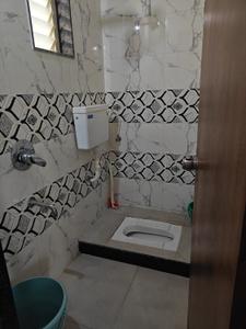 Bathroom Image of 1050 Sq.ft 2 BHK Apartment / Flat for rent in Om Chandralekha Pride, Rane Nagar Nashik for Rs. 18000