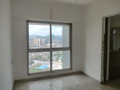 Living Room Image of 600 Sq.ft 1 BHK Apartment / Flat for rent in Srishti Pride, Bhandup West Mumbai for Rs. 39000
