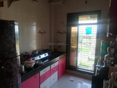 Kitchen Image of 625 Sq.ft 1 BHK Apartment / Flat for sale in Shankheshwar Palms, Dombivli West Thane for Rs. 4500000