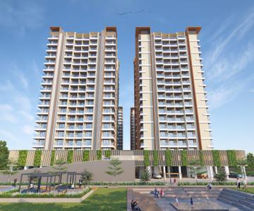 Building Image of 550 Sq.ft 1 BHK Apartment / Flat for sale in Prithvi Anand Kuber Complex Phase 2, Palghar Mumbai for Rs. 2800000
