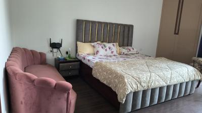 Bedroom Image of 1380 Sq.ft 2 BHK Apartment / Flat for rent in Supertech Supernova, Sector 94 Noida for Rs. 67000
