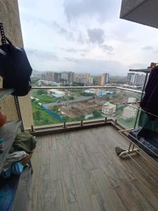 Balcony Image of 1000 Sq.ft 2 BHK Apartment / Flat for rent in Runal Gateway, Ravet Pune for Rs. 35000