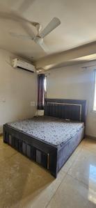 Bedroom Image of 1200 Sq.ft 1 BHK Builder Floor for rent in Sector 17 Gurgaon for Rs. 34000