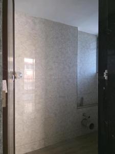 Common Bathroom Image of 650 Sq.ft 1 BHK Apartment / Flat for rent in Rajlaxmi Nakshatra Auris, Nalasopara West Nala Sopara for Rs. 12000