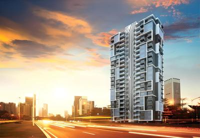 Image of 659 Sq.ft 2 BHK Apartment / Flat for sale in Sangam Nero, Bandra East, Mumbai for Rs. 21000000