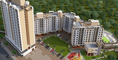 Image of 828 Sq.ft 2 BHK Apartment / Flat for sale in Dynamic Crest Phase I Rimo Everest, Khidkali, Thane for Rs. 4800000