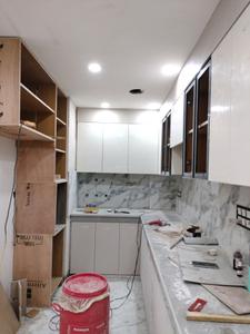 Kitchen Image of 1000 Sq.ft 3 BHK Builder Floor for sale in Bharat Vihar New Delhi for Rs. 9000000