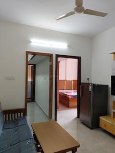 Bathroom Image of 600 Sq.ft 1 BHK Apartment / Flat for rent in Kodihalli Bengaluru for Rs. 38000