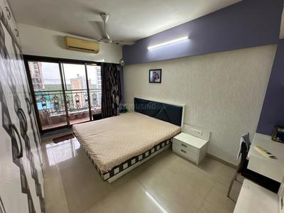 Bedroom Image of 1200 Sq.ft 3 BHK Apartment / Flat for rent in Nerul Navi Mumbai for Rs. 60000