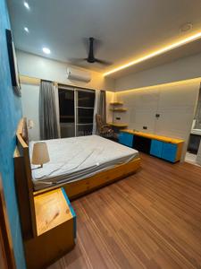 Bedroom Image of 1800 Sq.ft 3 BHK Apartment / Flat for rent in Darshanam Club Life, Undera Vadodara for Rs. 60000