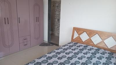 Bedroom Image of 900 Sq.ft 2 BHK Apartment / Flat for rent in Ashtavinayak City, Fursungi Pune for Rs. 23000
