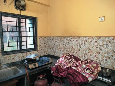 Kitchen Image of 1200 Sq.ft 3 BHK Apartment / Flat for sale in Loharuka Green Leaf, Baguiati Kolkata for Rs. 6500000
