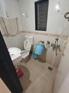 Bathroom Image of 1050 Sq.ft 2 BHK Apartment / Flat for rent in Kopar Khairane Navi Mumbai for Rs. 40000