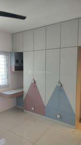 Bedroom Image of 2020 Sq.ft 3 BHK Apartment / Flat for rent in Rajapushpa Provincia, Narsingi Hyderabad for Rs. 73000