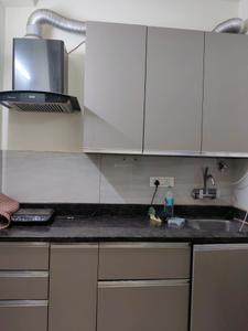 Kitchen Image of 450 Sq.ft 1 BHK Builder Floor for rent in Sushant Lok Phase 1 Gurgaon for Rs. 31000