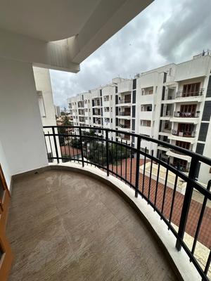 Balcony Image of 1800 Sq.ft 3 BHK Apartment / Flat for rent in Shanders Alta Vista, Electronic City Bengaluru for Rs. 37000