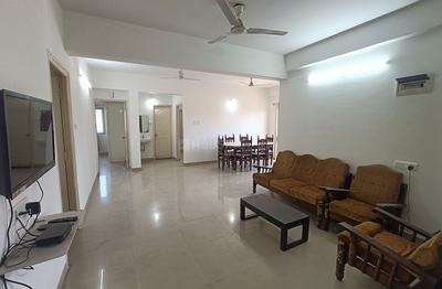 Hall Image of Amber Shree Krishna Apartment in Thanisandra, Bengaluru