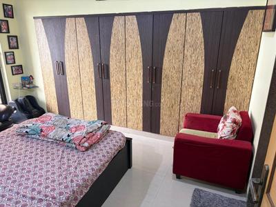 Bedroom Image of 1200 Sq.ft 3 BHK Apartment / Flat for rent in K Raheja Interface Heights, Malad West Mumbai for Rs. 93000