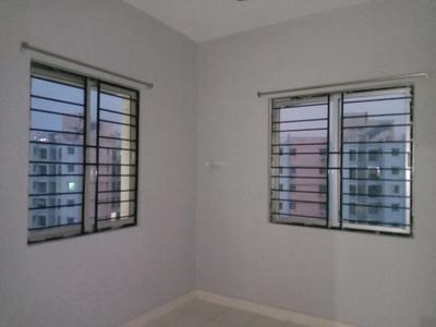 Bedroom Image of 680 Sq.ft 2 BHK Apartment / Flat for rent in Shapoorji Pallonji Shukhobrishti, New Town Kolkata for Rs. 14000
