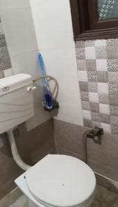 Bathroom Image of 400 Sq.ft 1 BHK Builder Floor for rent in Sitapuri New Delhi for Rs. 9000