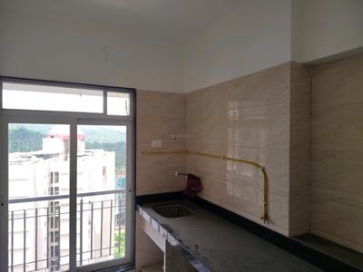 Kitchen Image of 450 Sq.ft 1 BHK Apartment / Flat for rent in Puraniks City Reserva Phase 1, Kasarvadavali Thane for Rs. 17583