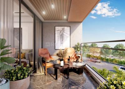 Balcony Image of 2286 Sq.ft 3 BHK Apartment / Flat for sale in Minolt Artham 97, Vaishno Devi Circle Ahmedabad for Rs. 11500000