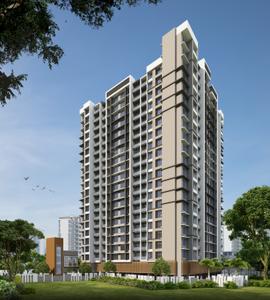 Image of 500 Sq.ft 1 BHK Apartment / Flat for sale in Sai Shrushti Leela Phase III, Mothi Desai Gaon, Thane for Rs. 3100000