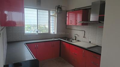 Kitchen Image of 1500 Sq.ft 3 BHK Apartment / Flat for rent in Amar Courtyards, Hadapsar Pune for Rs. 39000