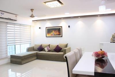 Hall Image of 1200 Sq.ft 3 BHK Apartment / Flat for sale in DLH Orchid, Andheri West Mumbai for Rs. 45000000