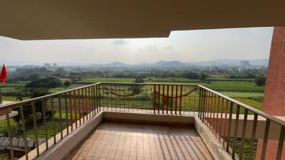 Image of 850 Sq.ft 2 BHK Apartment / Flat for rent in Shapoorji Pallonji Joyville Sensorium, Maan, Pune for Rs. 25899