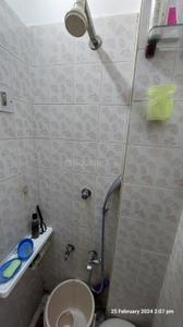 Bathroom Image of 500 Sq.ft 2 BHK Apartment / Flat for sale in Uma apartments, Bhakti Nagar Rajkot for Rs. 2350000