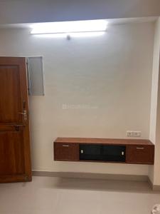 Living Room Image of 600 Sq.ft 1 BHK Apartment / Flat for rent in Sholinganallur Chennai for Rs. 21000
